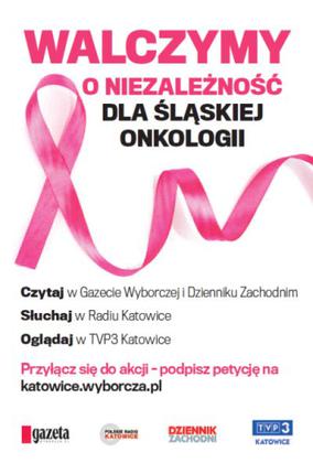 Śląskie media dla Centrum Onkologii