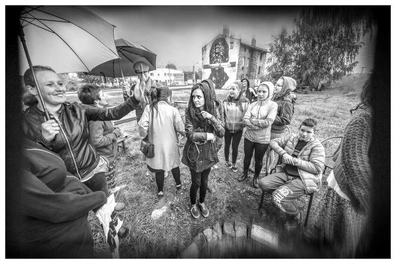 Nagrodzone I miejscem zdjęcie Artura Pławskiego z cyklu Szopienice