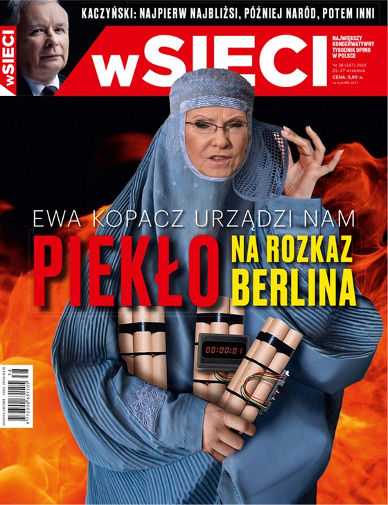Okładka wSieci z Ewa Kopacz