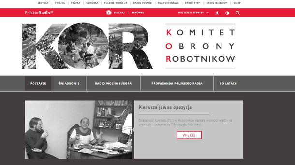 40 lecie KOR - strona główna serwisu Polskiego Radia
