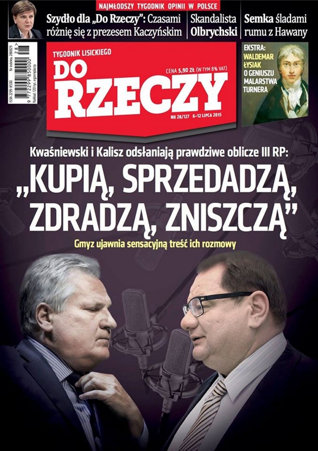 Okładka Do Rzeczy z lipca 2015