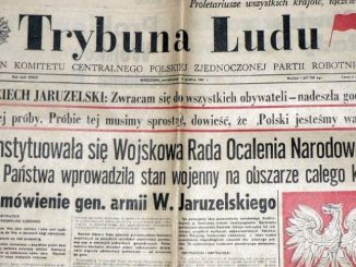 "Trybuna Ludu" i "Żołnierz-Wolności" to jedyna prasa, którą można było kupić w kiosku 14 grudnia 1981 r.