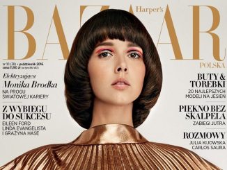 Nagrodzona okładka Harpers Bazaar