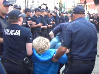 Interwencja policji przeciwko pokojowej kontrrmanifestacji Obywteli RP