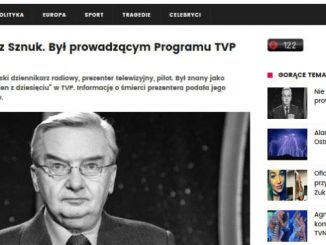 Fake news pochodzący z serwisu podszywającego się pod Telewizję Republika