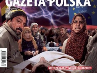 Okładka Gazety Polskiej uchodźcy