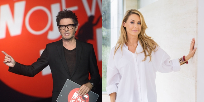Kuba Wojewódzki i Małgorzata Rozenek