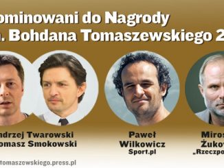 Nominowani do Nagrody im. Bohdana Tomaszewskiego