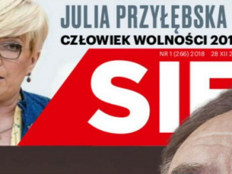 Sieci okładka z Julią Przyłębską