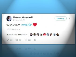 Twitterowy wpis Mateusza Morawieckiego