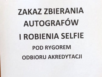 PZPN Zakaz zbierania autografów