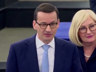 Mateusz Morawiecki w Parlamencie Europejskim