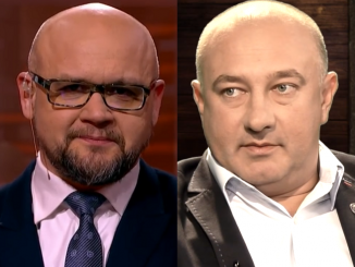 Sławomir Jastrzębowski i Tadeusz Płużański