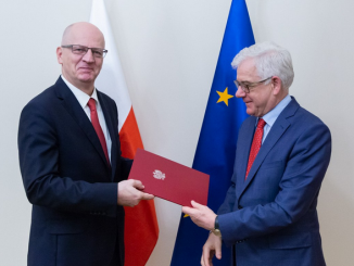 Artur Dmochowski i Jacek Czaputowicz