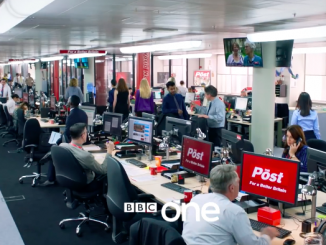 BBC Newsroom serialu Press