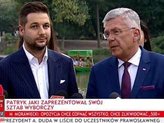 Patryk Jaki i Stanisław Karczewski