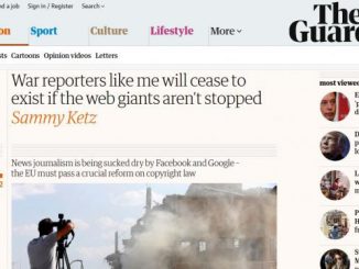 The Guardian Apel ponad 100 dziennikarzy