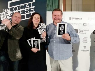 Marcin Zarzyna, Renata Botor-Pławecka oraz Jarosław Jędrysik – dziennikarze Nowego Info – laureaci ogólnopolskiego konkursu dziennikarskiego SGL Local Press 2018