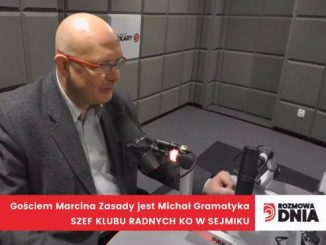 Michał Gramatyka szef klubu radnych KO w sejmiku woj. śląskiego