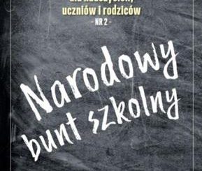 Gazeta na strajk dla nauczycieli