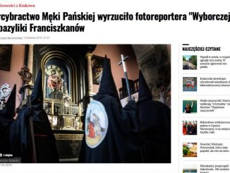 Nabożeństwo w bazylice franciszkanów