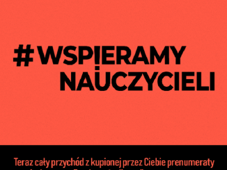 #Wspieramy nauczycieli