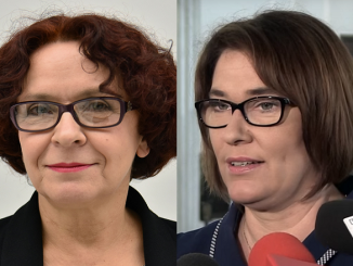 Elżbieta Kruk i Beata Mazurek