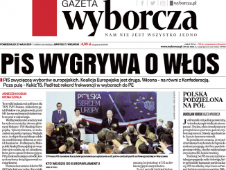 GW PiS wygrywa o włos