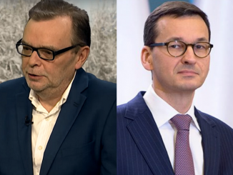 Piotr Gajdziński i Mateusz Morawiecki