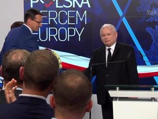 Jarosław Kaczyński i Mateusz Morawiecki