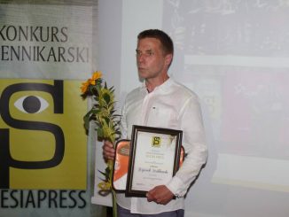 Wojciech Królikowski III miejsce w XIV edycji konkursu Silesia Press 2019