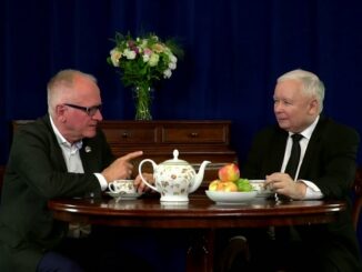 Krzysztof Czabański i Jarosław Kaczyński