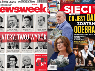 Okładki Newsweeka i Sieci