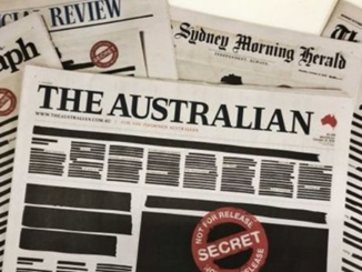 Protest australijskich gazet