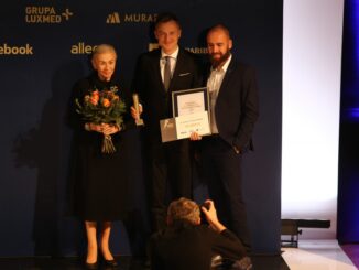 Izabella Sierakowska-Tomaszewska, Michał Kołodziejczyk i Dariusz Maciołek z BGŻ BNP Paribas