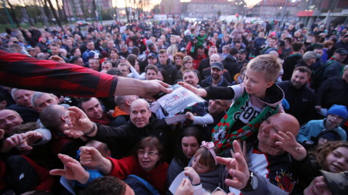 GKS Tychy świętuje Mistrzostwo Polski w Hokeju