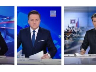 Serwisy informacyjne TVP, Polsat-u, TVN