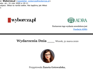 Wyborcza Wydarzenia dnia