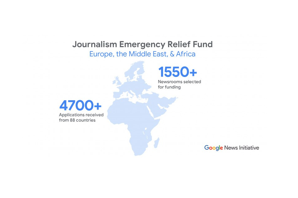 W regionie Europy, Bliskiego Wschodu i Afryki Google otrzymało wnioski z 88 krajów