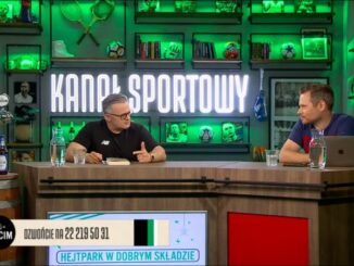 Kandydat na prezydenta RP Stanisław Żółtek gościem programu Kanału Sportowego Hejt Park w Dobrym Składzie