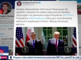 TVP.info sparodiował głos Geogette Mosbacher