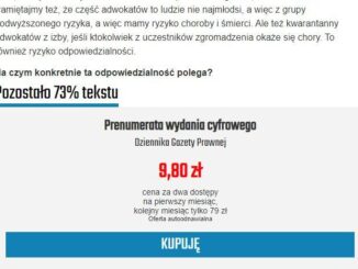 Tekst na stronie DGP dostępny w całości wyłącznie dla subskrybentów