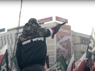 Wiec neonazistów