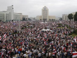 Białoruś protesty