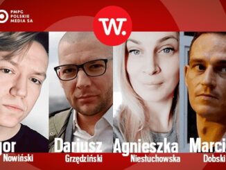 Igor Nowiński, Dariusz Grzędziński, Agnieszka Niesłuchowska i Marcin Dobski pracują we "Wprost"