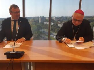 Jacek Kurski i abp. Wacław Depo