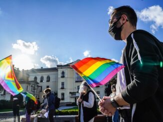 Manifestacja środowisk LGBT