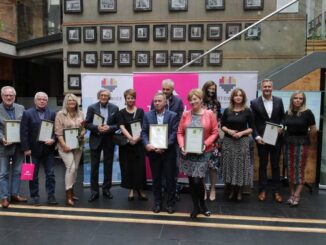 Zbiorowa fotografia laureatów konkursu Silesia Press 2020