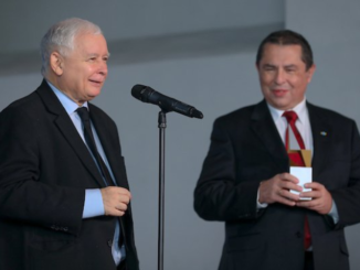 Jarosław Kaczyński i Bronisław Wildstein