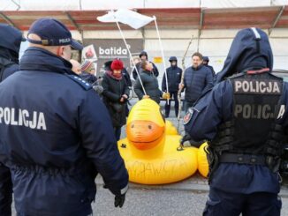 Marcin Malinowski rrelacjonował przebieg protestu przeciwko zmianom w prawie o zgromadzeniach